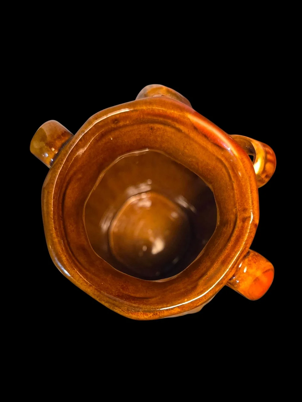 Ceramic Vase, Notable for its Highly Decorative Elements & Earth Tones 5